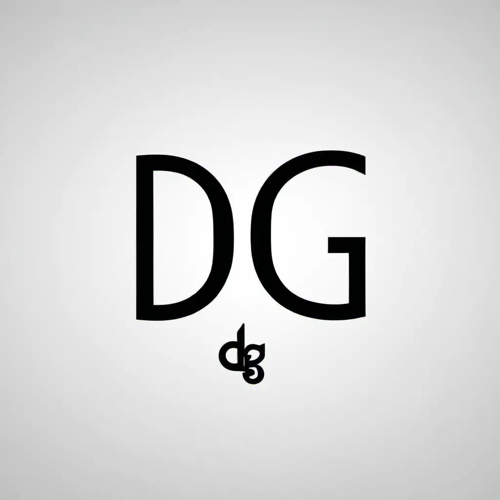 Logo showing initials DG