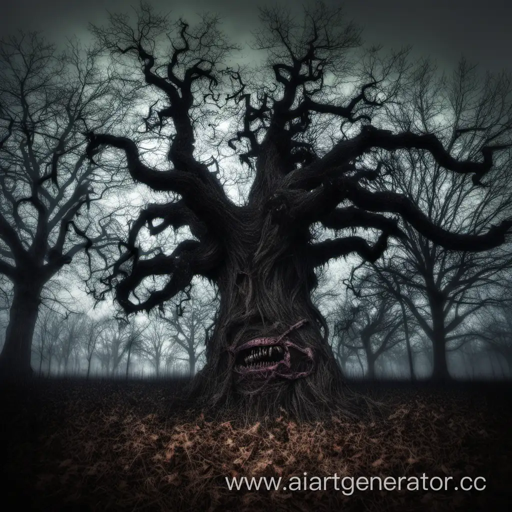 Eerie-Forest-Encounter-with-Sinister-Oak