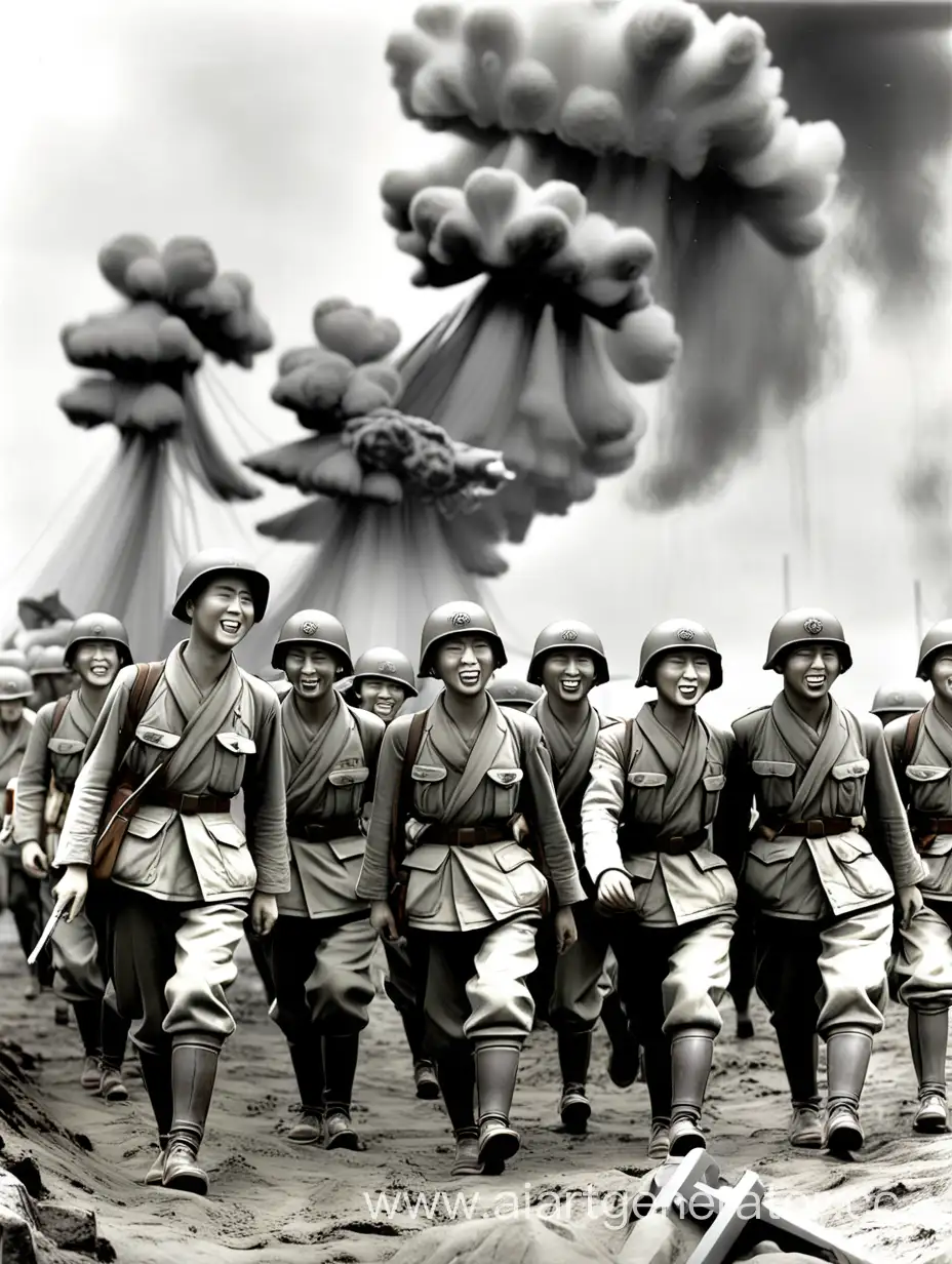 Japanese-Soldiers-in-World-War-II-Historic-Battle-Scene