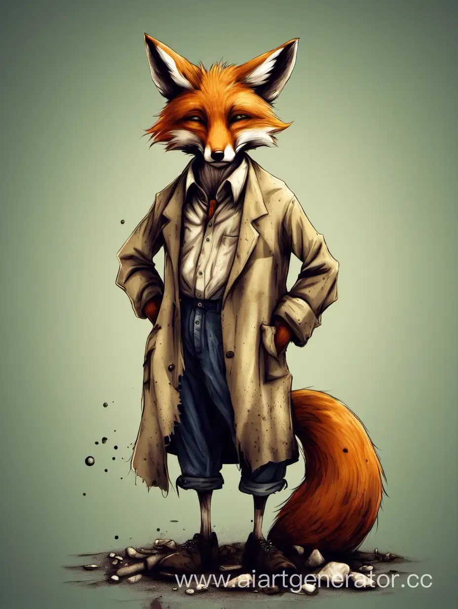 Slovenly-Fox-in-Dirty-Clothes