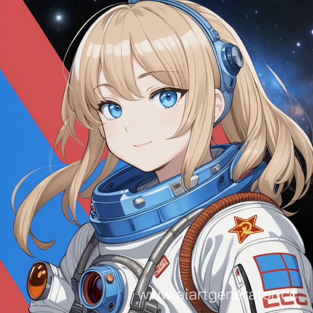 Russianinspired-Anime-Girl-in-USSR-Space-Suit