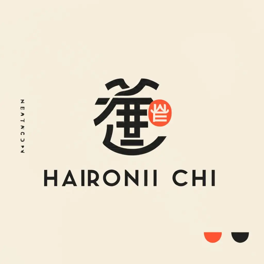 a logo design,with the text "HarmoniChi", main symbol:chi (energy), harmony, flow, holistic well-being, ear seeds  ,Moderate,be used in Beauty Spa industry,clear background