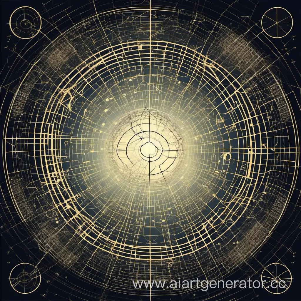 Harmony-of-Knowledge-Abstract-Avatar-with-Graphs-and-Formulas