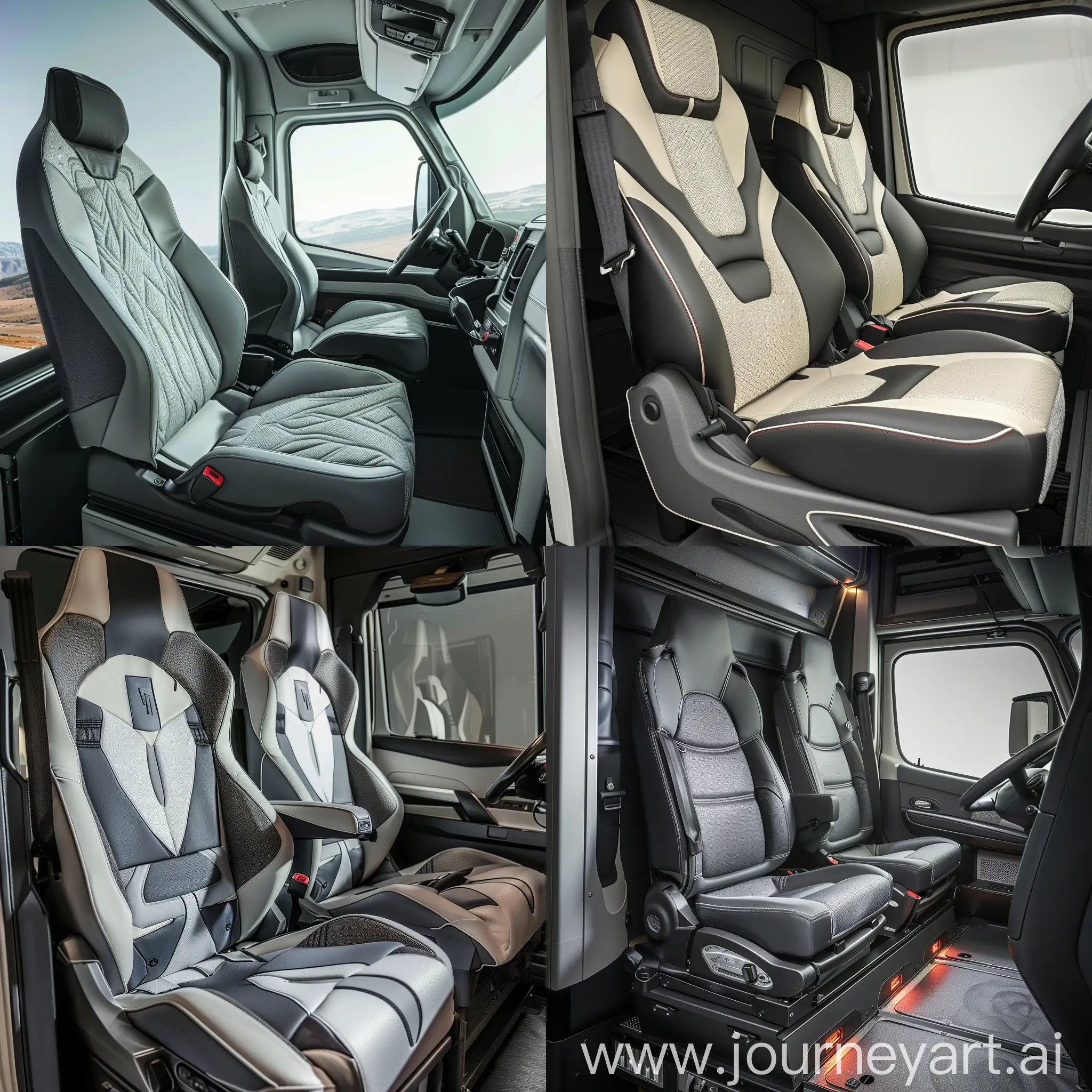 Modern-Truck-Interior-with-Comfortable-Seats-and-Advanced-Technology