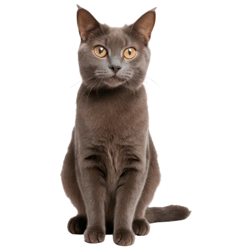 Exquisite-Brown-Gray-Cat-PNG-Enhancing-Visual-Appeal-and-Clarity