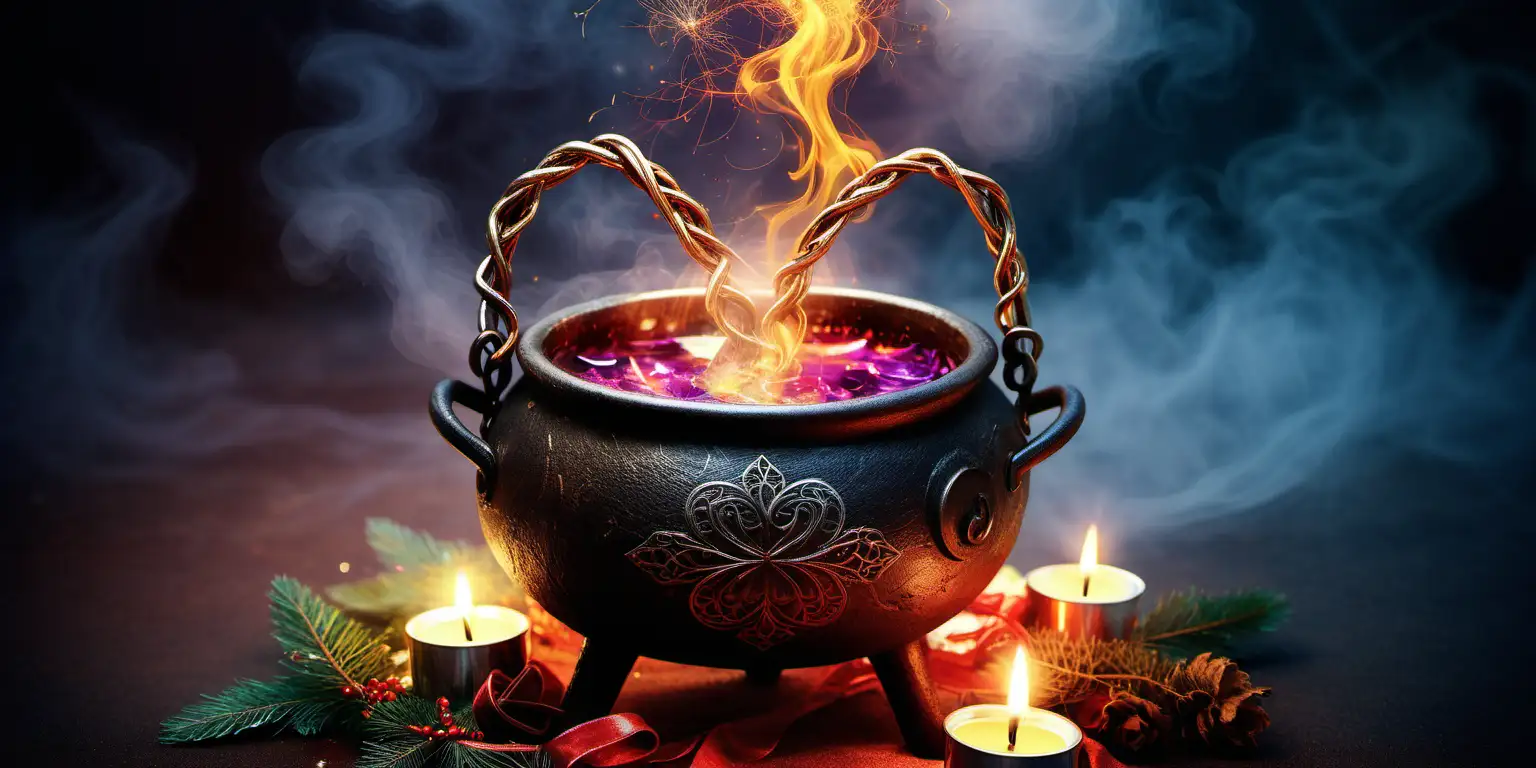 Enchanting New Years Spell Wishing for Joy Love and Magic