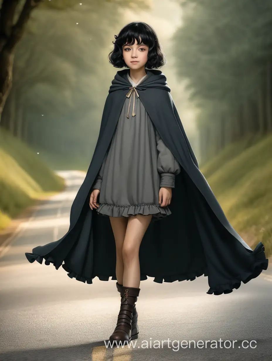 Fantasy-Portrait-of-a-Hobbit-Girl-in-Traditional-Road-Attire