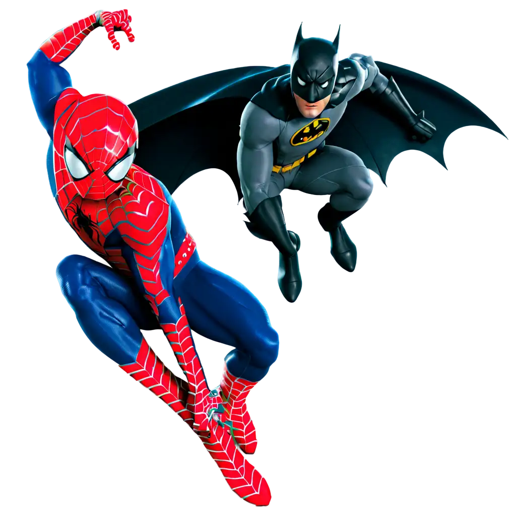 spiderman with batman