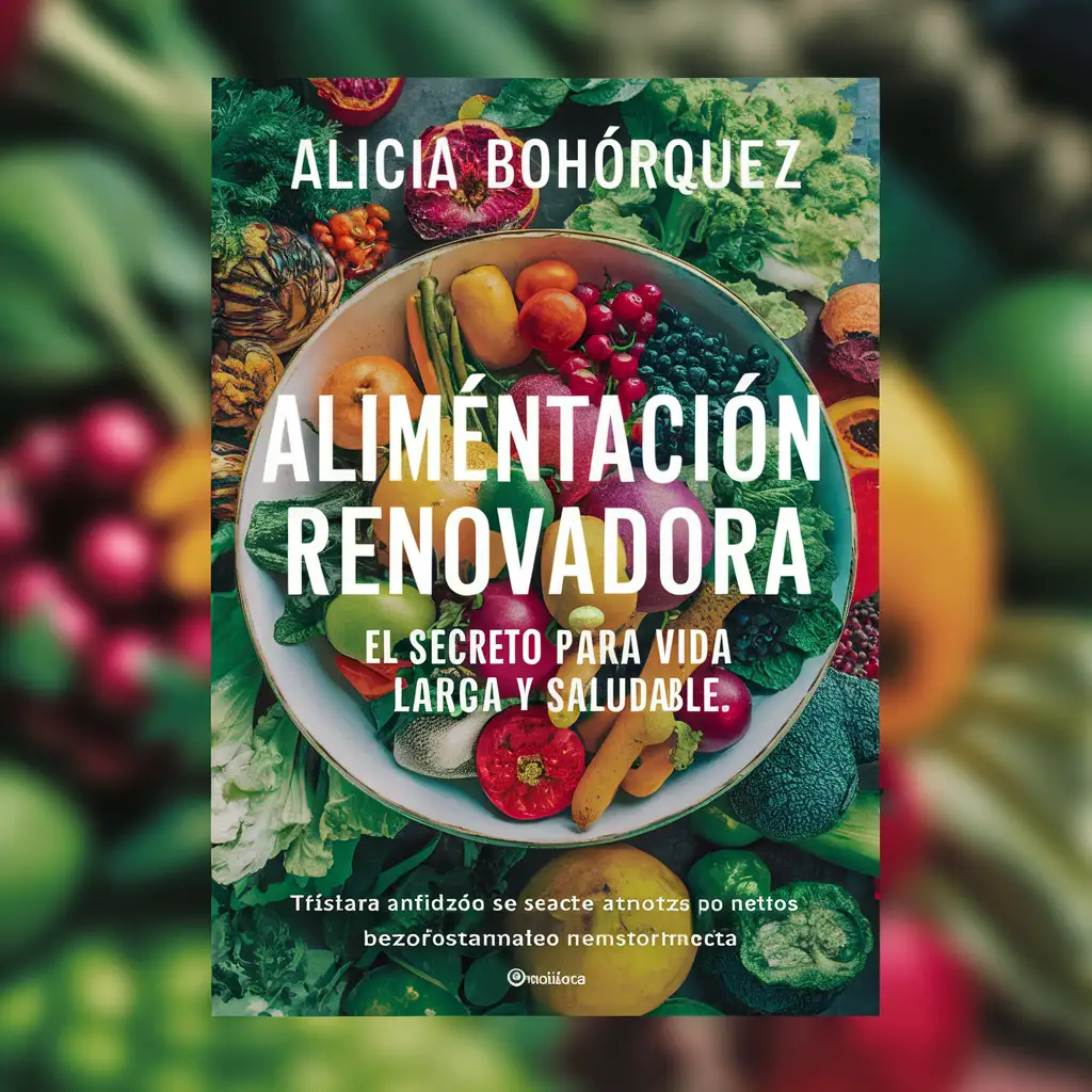 "Alimentación Renovadora: El Secreto para una Vida Larga y Saludable" Alicia Bohórquez