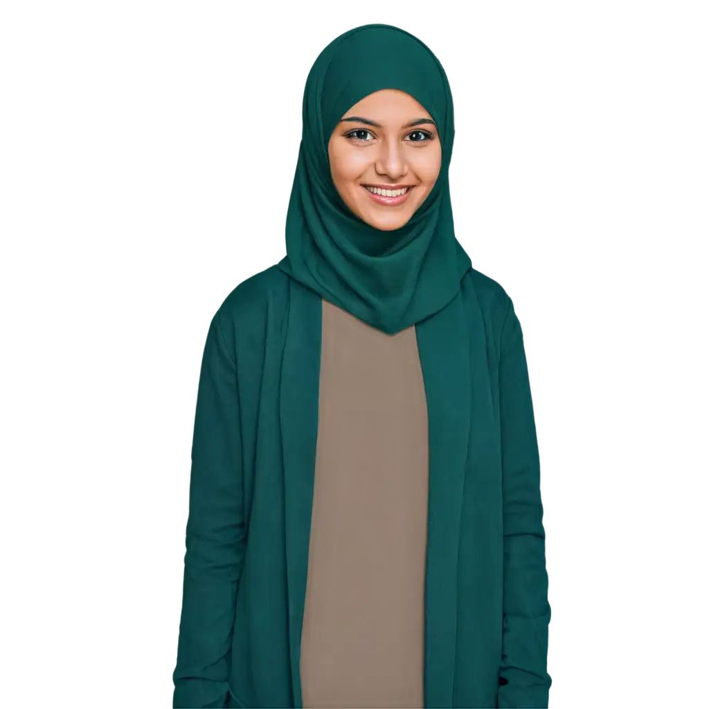 Muslim-Girl-in-Traditional-Attire-HighQuality-PNG-Image-for-Diverse-Applications