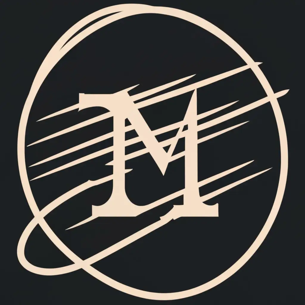 logo, about publishing, with the text "the Martinian", typography