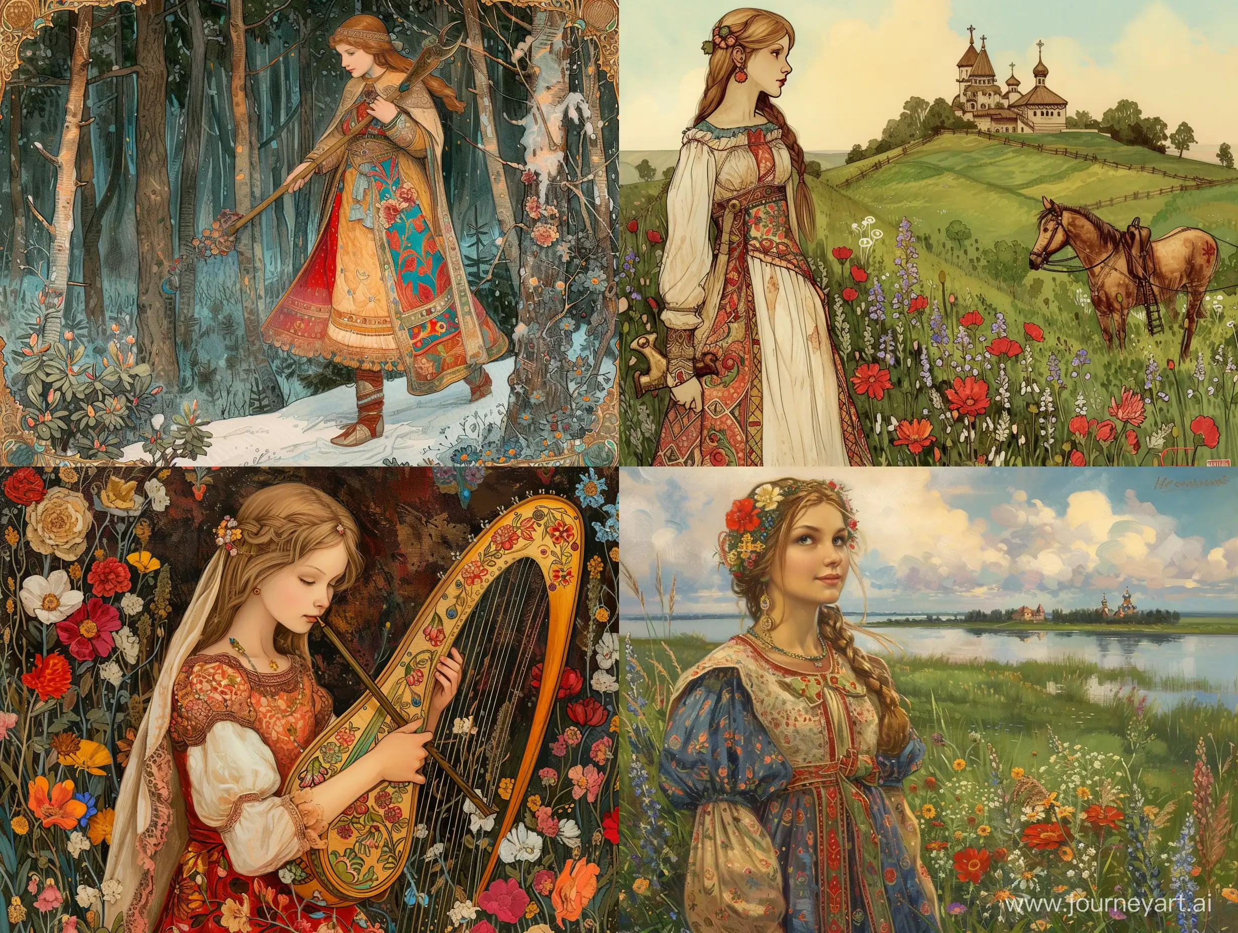 FolkStyle-Princess-Abandons-Kingdom-A-Springtime-Tale