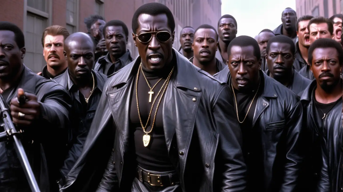 Wesley Snipes Leading Vigilante Revolt Against Vampires