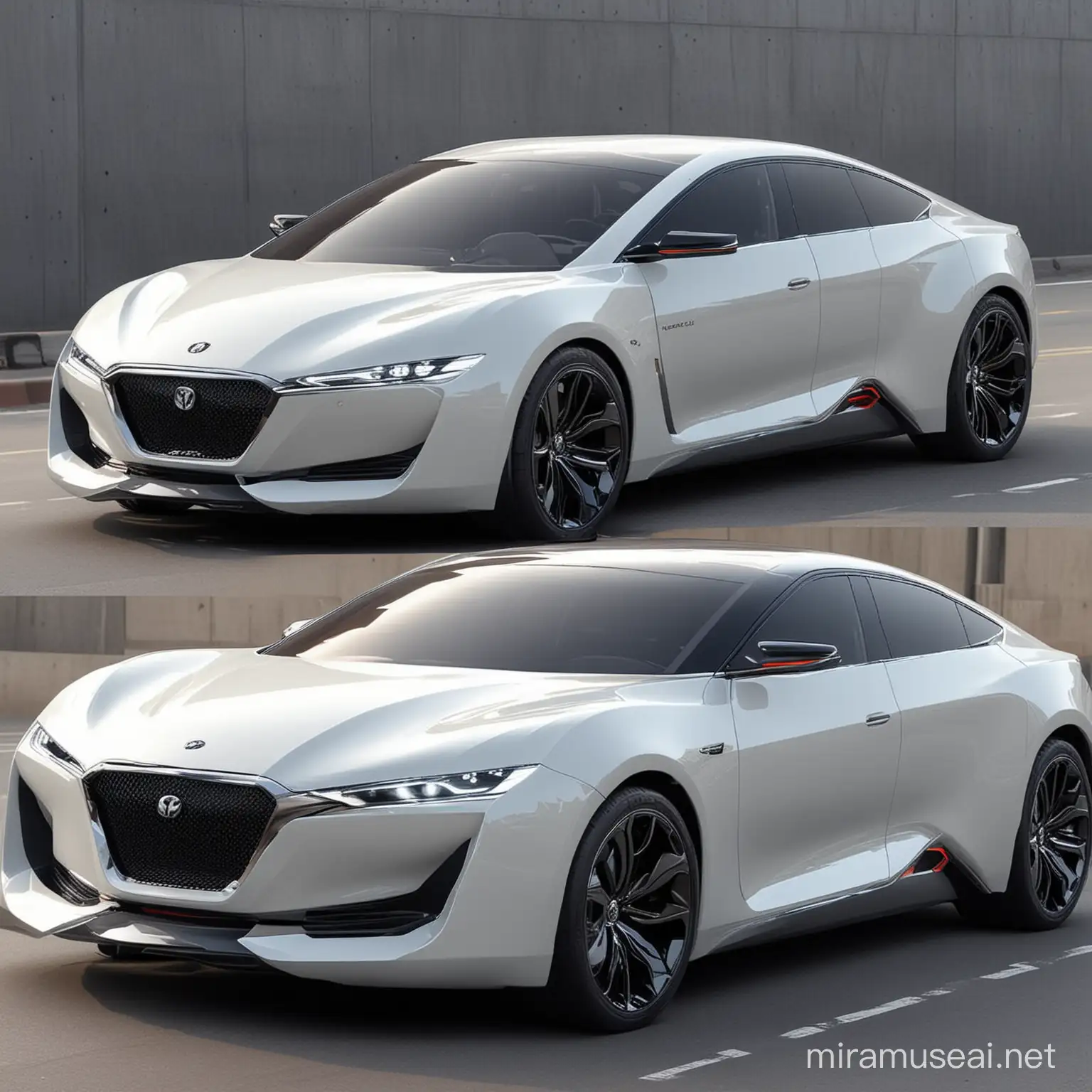 Futuristic Sedan Concept for 2030 by Hindustan Motors