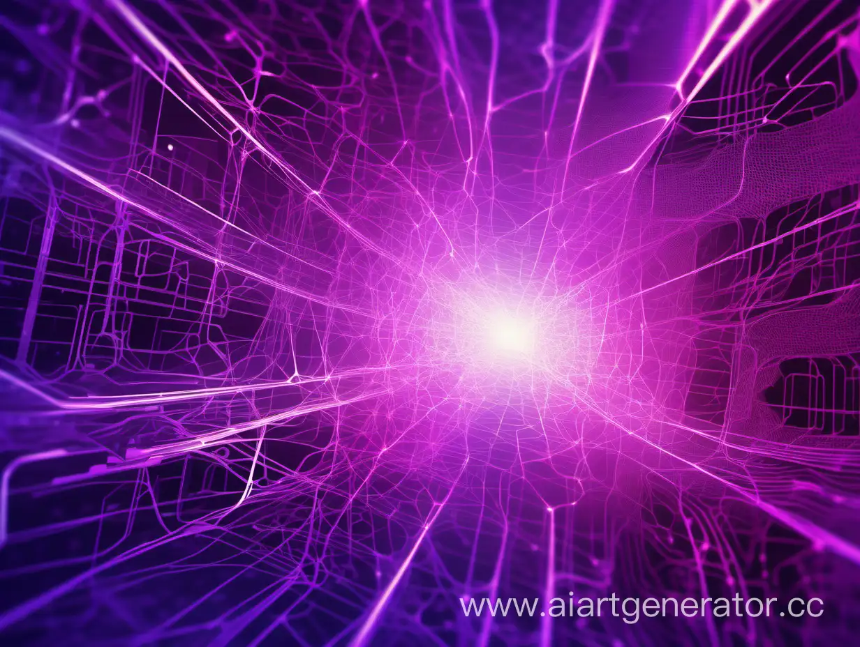 Futuristic-Neural-Network-Art-Abstract-Beauty-in-PurplePink-Tones