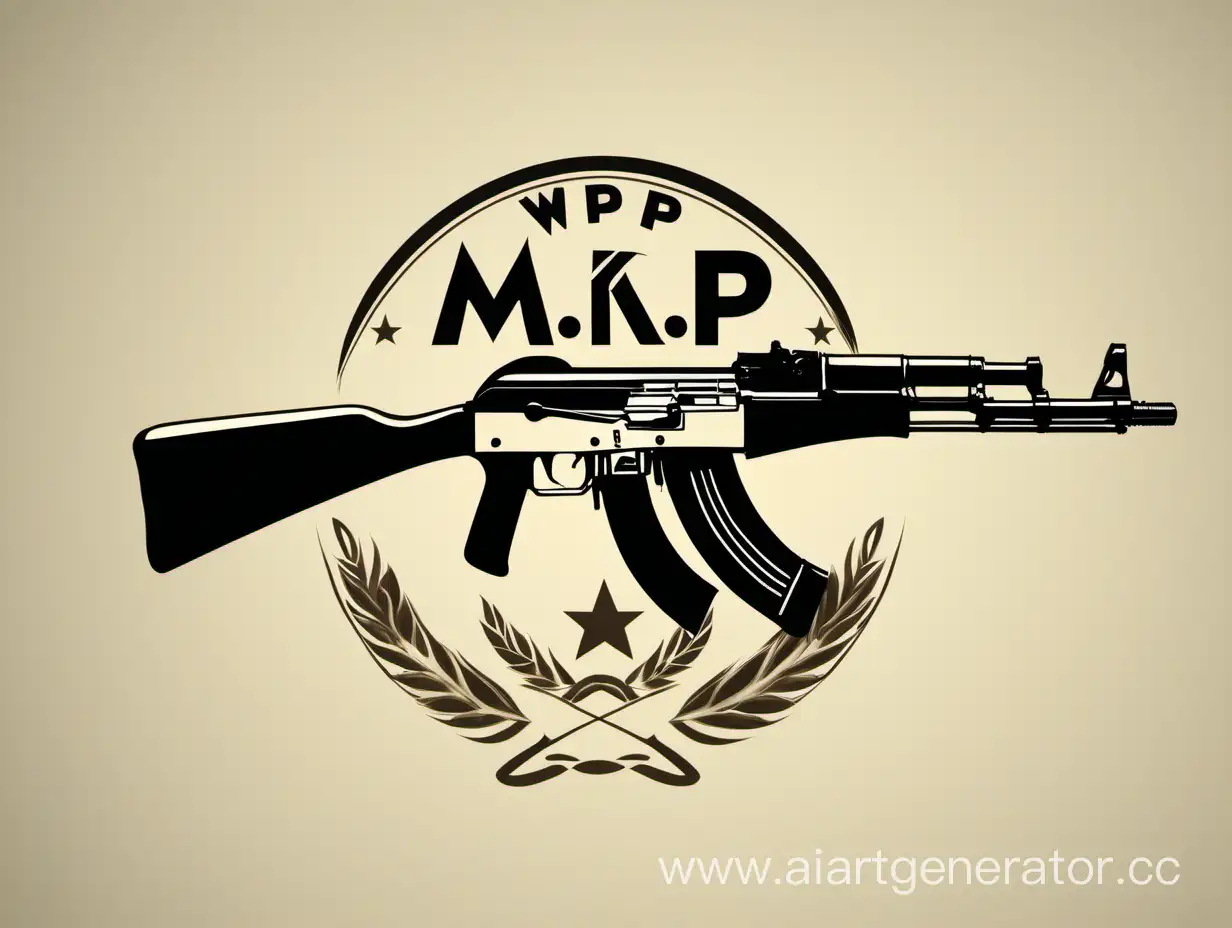 logo with an AK and the signature M.W.P.