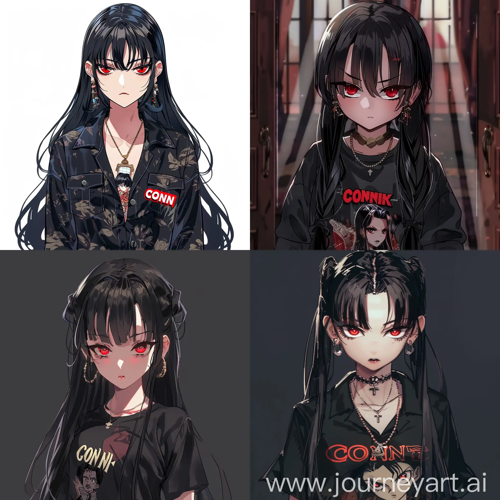 Mysterious-Girl-with-Long-Black-Hair-and-Red-Eyes-in-Conanthemed-Mafia-Attire