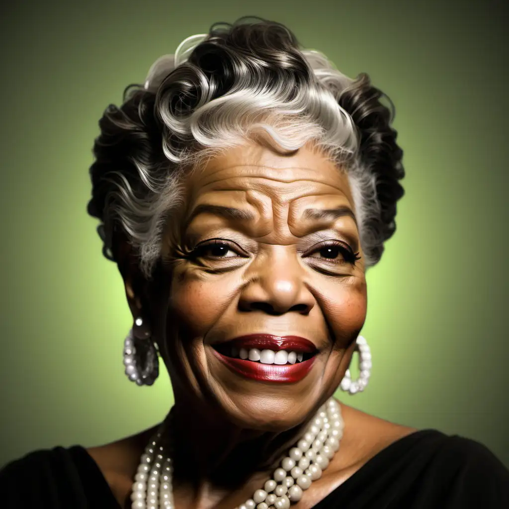 Inspiring Portrait of Maya Angelou