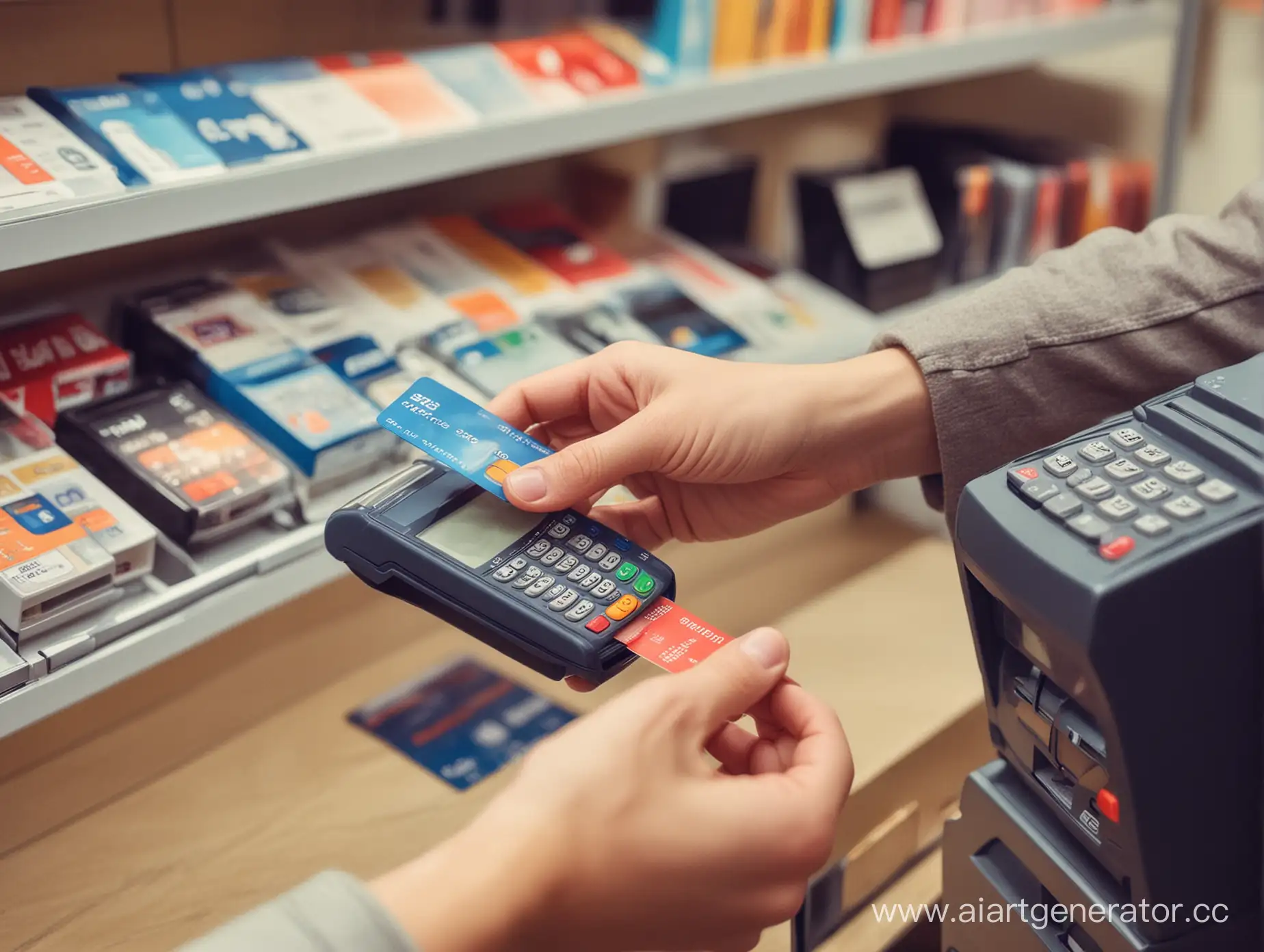 Shoppers-Using-Bank-Cards-for-InStore-Purchases