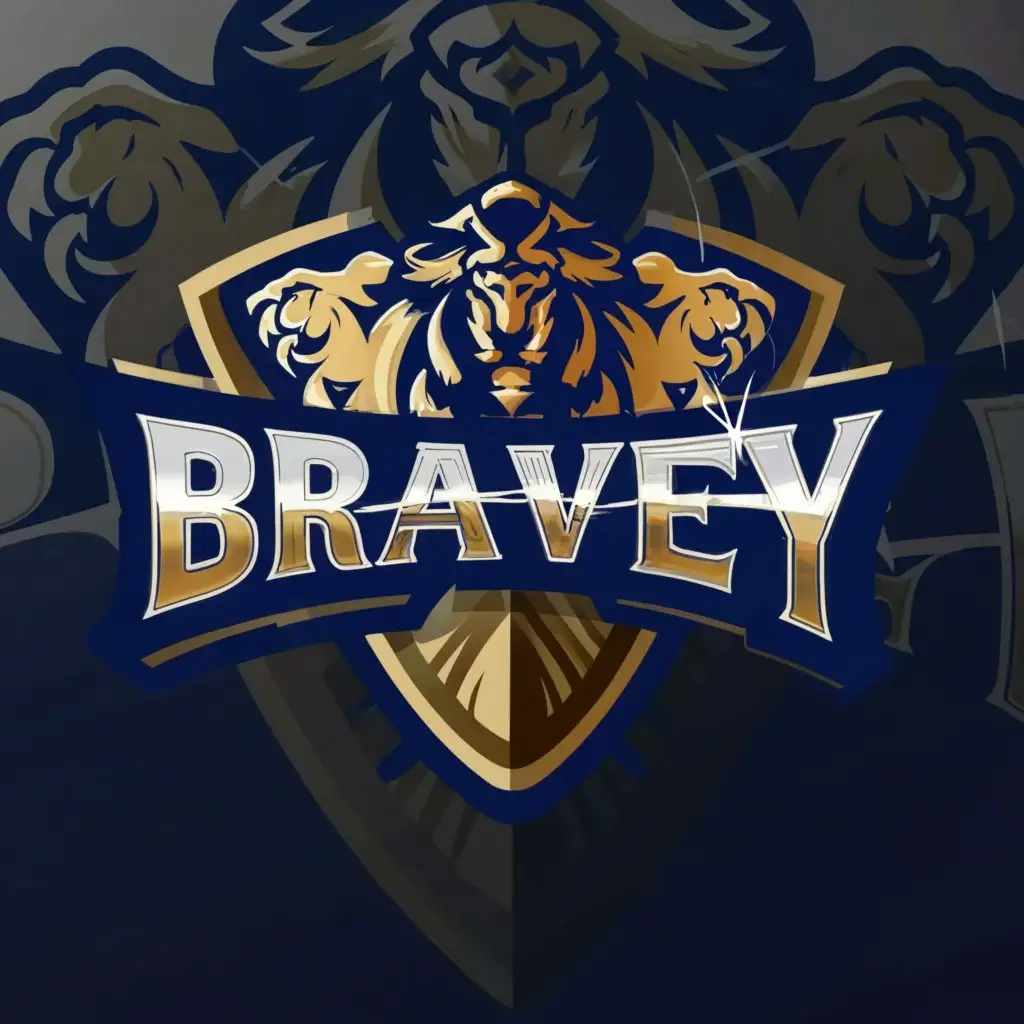 a logo design,with the text "BRAVEY", main symbol:BRAVEY,complex,clear background