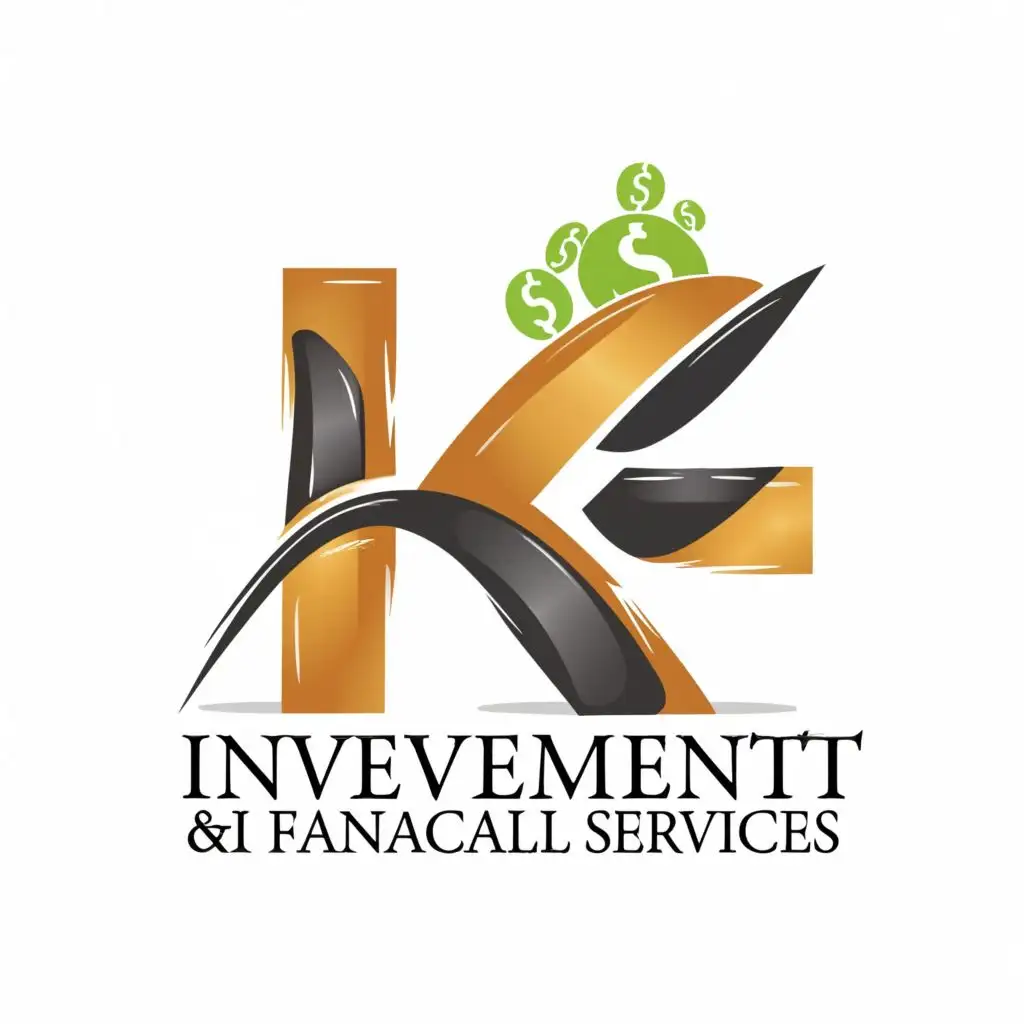 logo, KS, with the text "KS INVESTMENT AND FINANCIAL SERVICES", typography, be used in Finance industry