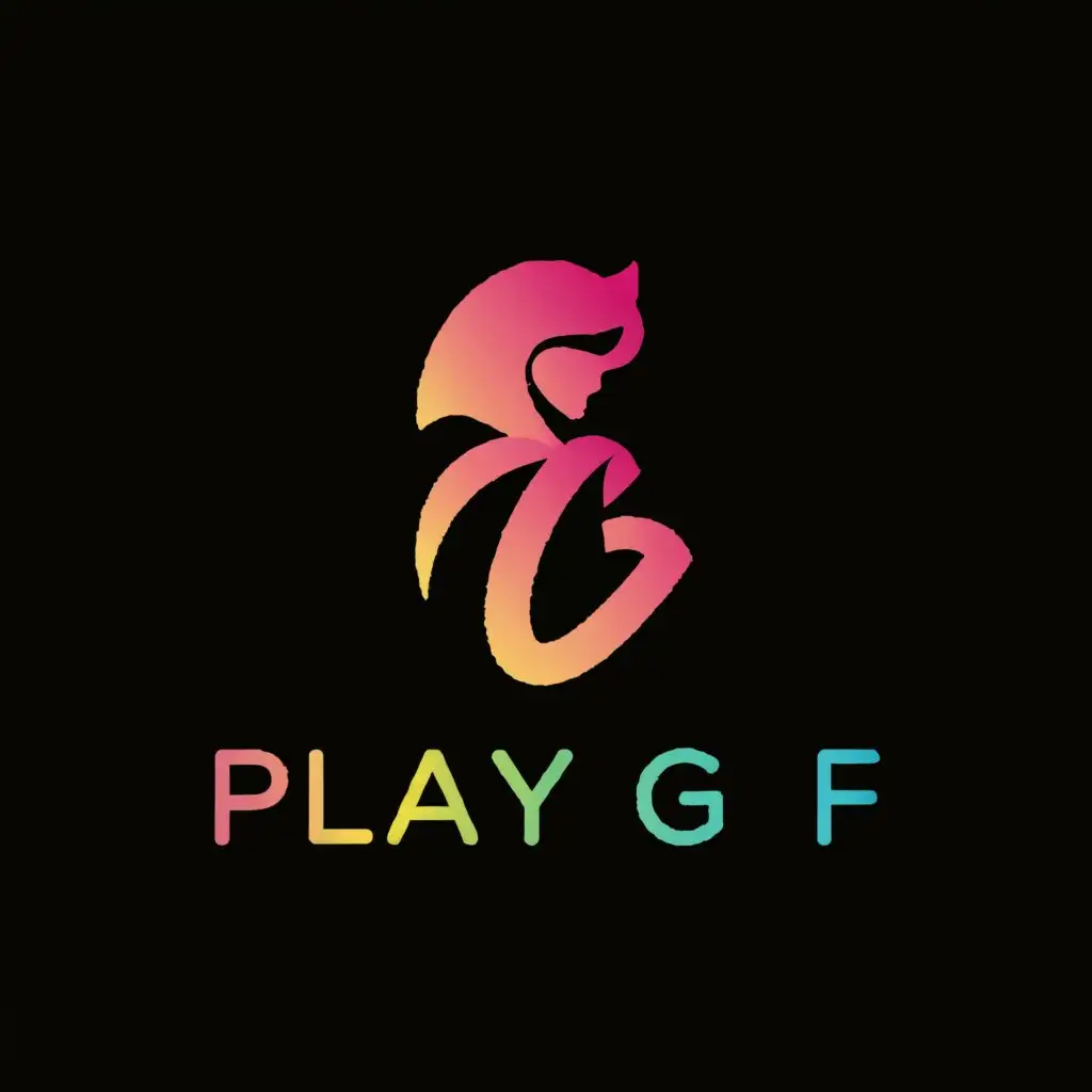 LOGO-Design-For-PlayGF-Empowering-Cam-Girl-Theme-with-Clarity