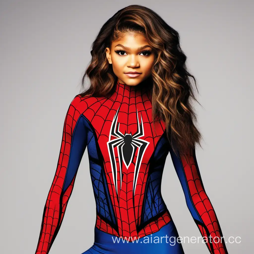 Zendaya-Portrays-SpiderMans-Heroic-Partner-in-ActionPacked-Scene