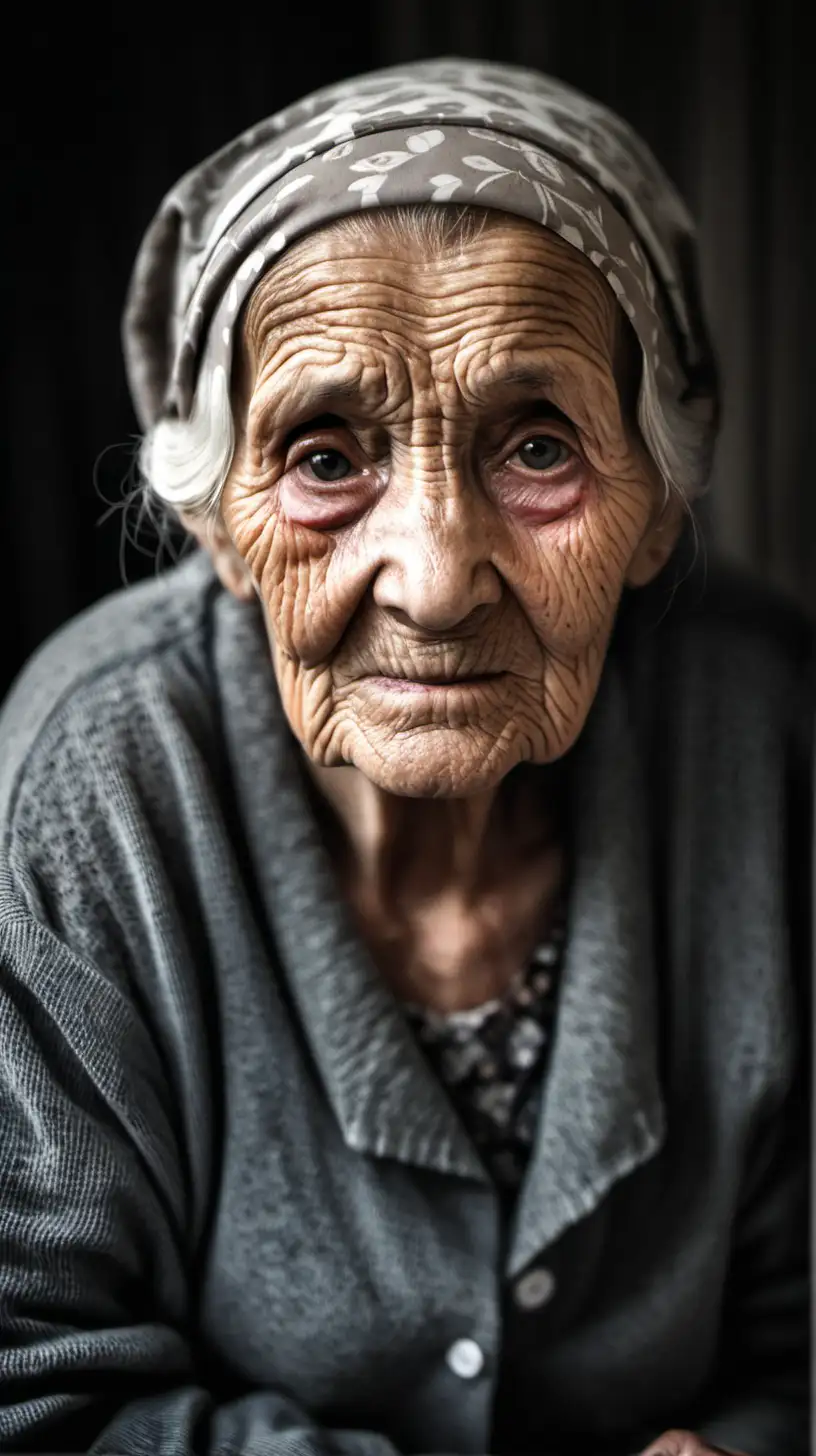 Thinking elderly woman. Portrait of the smiling elderly woman, sitting  outdoor , #AFF, #woman, #elderly, #Thinking, #Portrait…