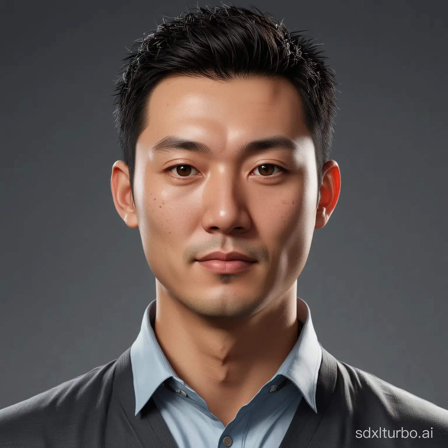 35-year-old Chinese male avatar