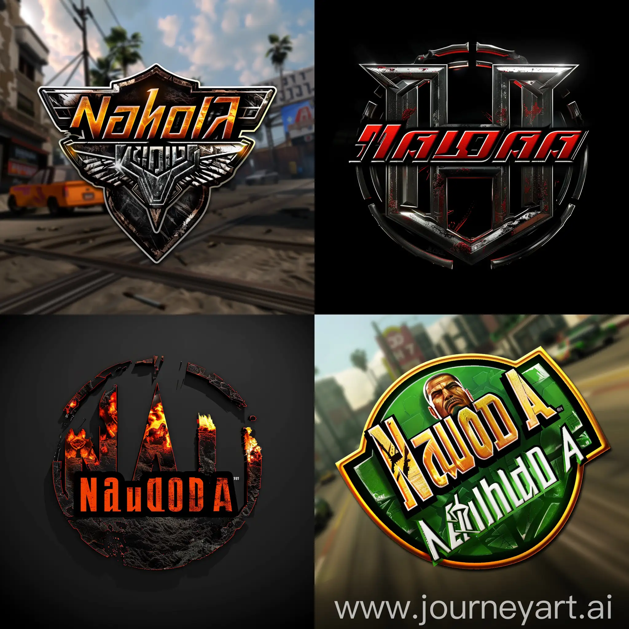 Customized-3D-GTA-San-Andreas-Logo-with-NakhodA-Username