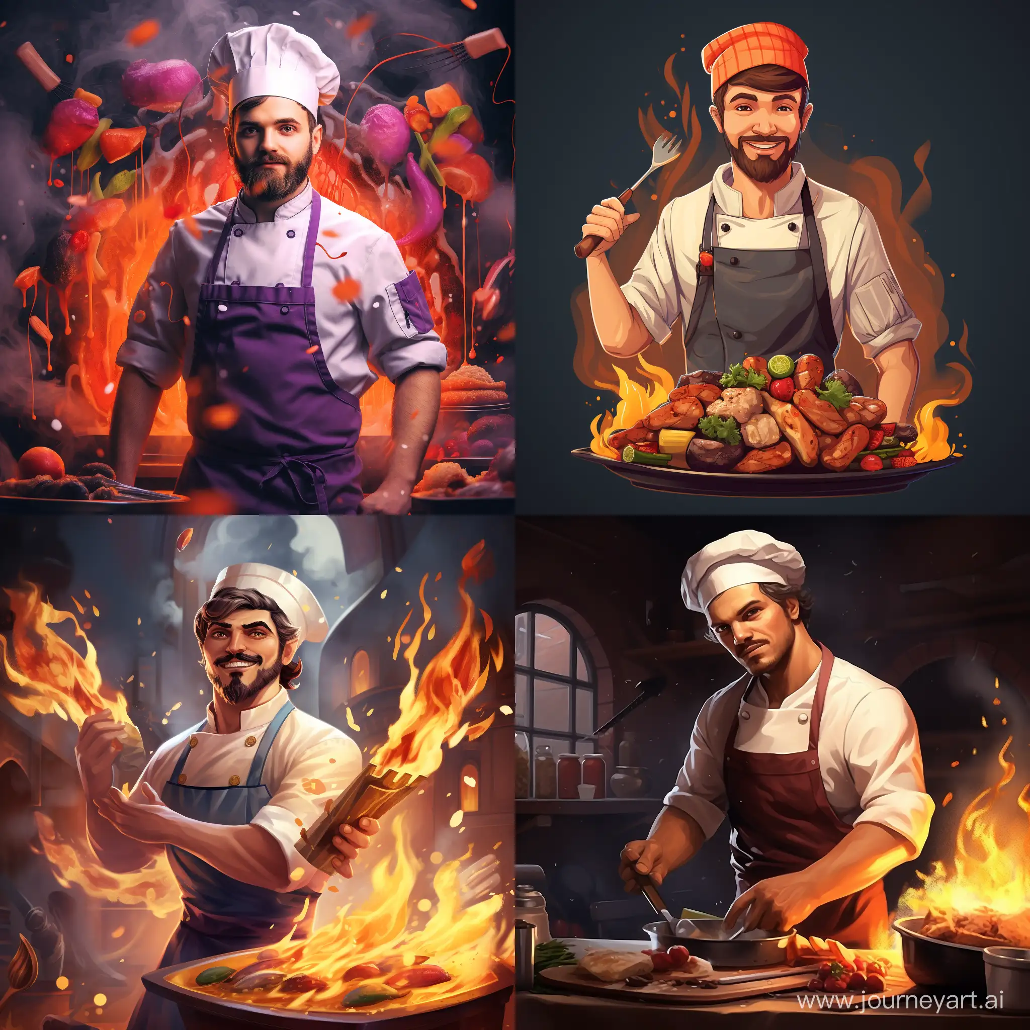 Expert-Chef-Crafting-Delicious-Kebabs-in-a-Stylish-Restaurant-Setting