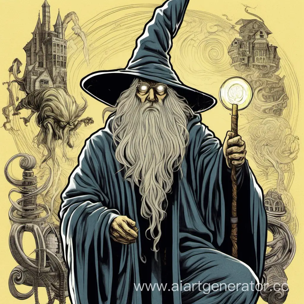 I'm sure that you and this wizard
Conspired to control my brain,