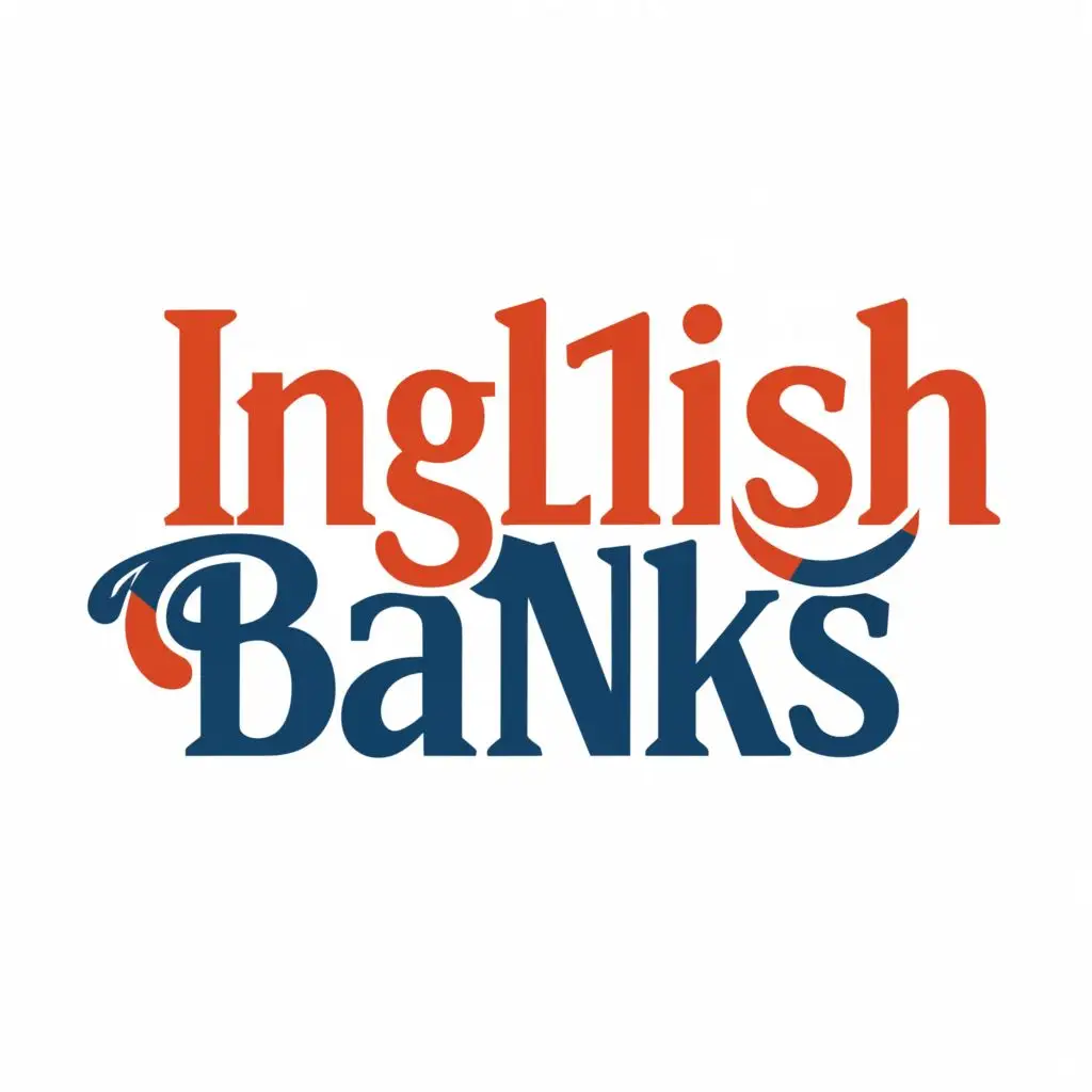 logo, Inglish Banks, with the text "Inglish Banks", typography