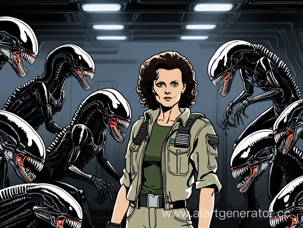 Ripley-Confronts-Xenomorphs-in-Intense-Standoff
