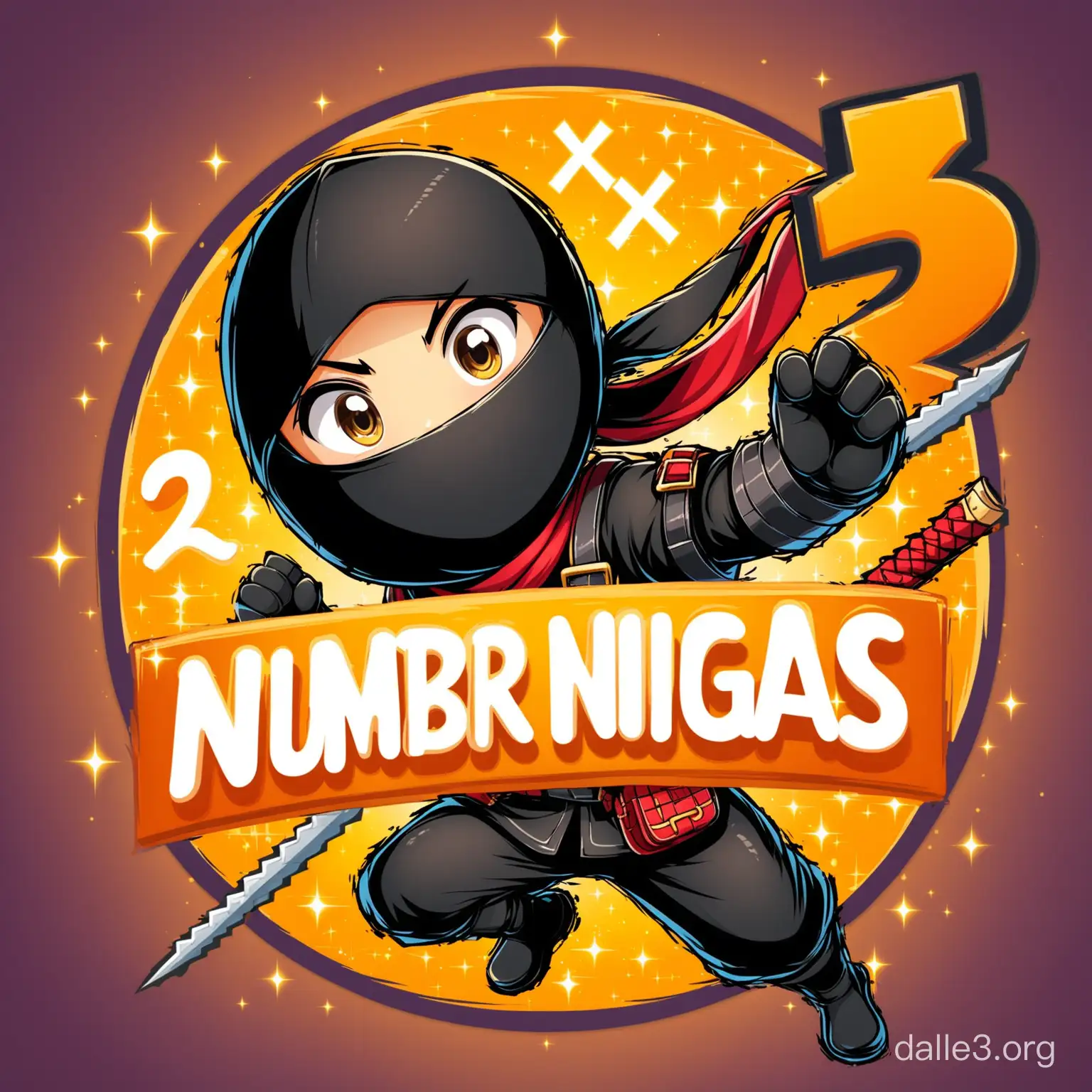 Number Ninjas educational math game logo