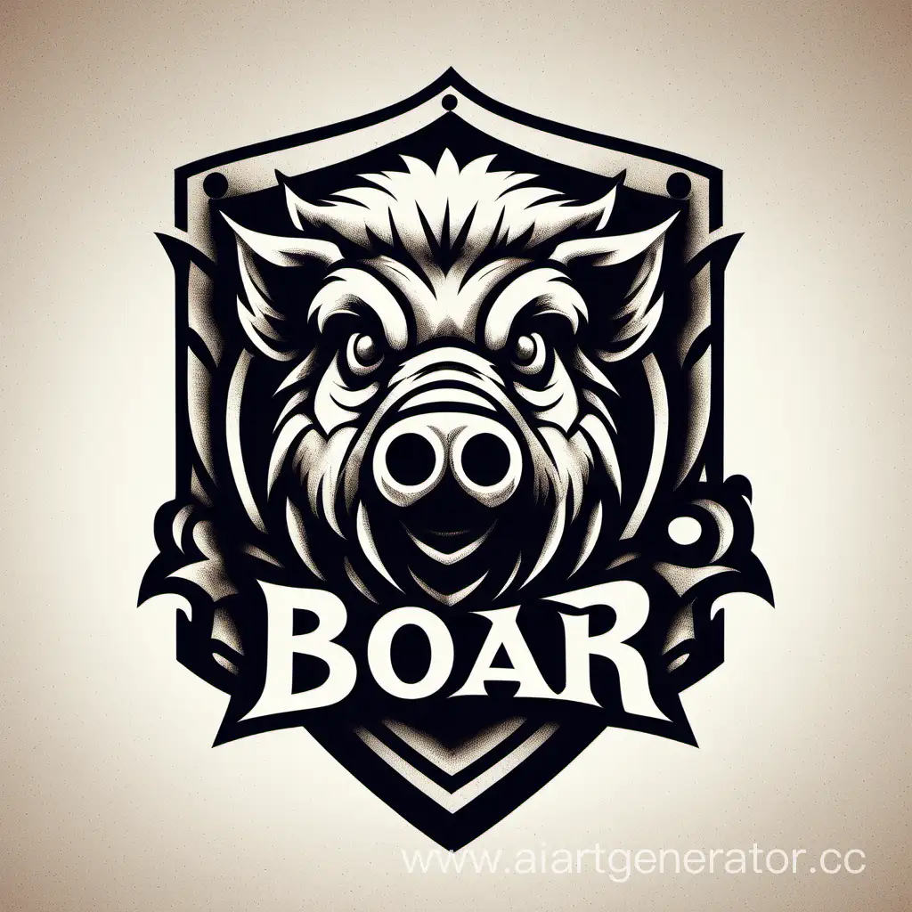 Elegant-Boar-Logo-for-a-Unique-and-Memorable-Store