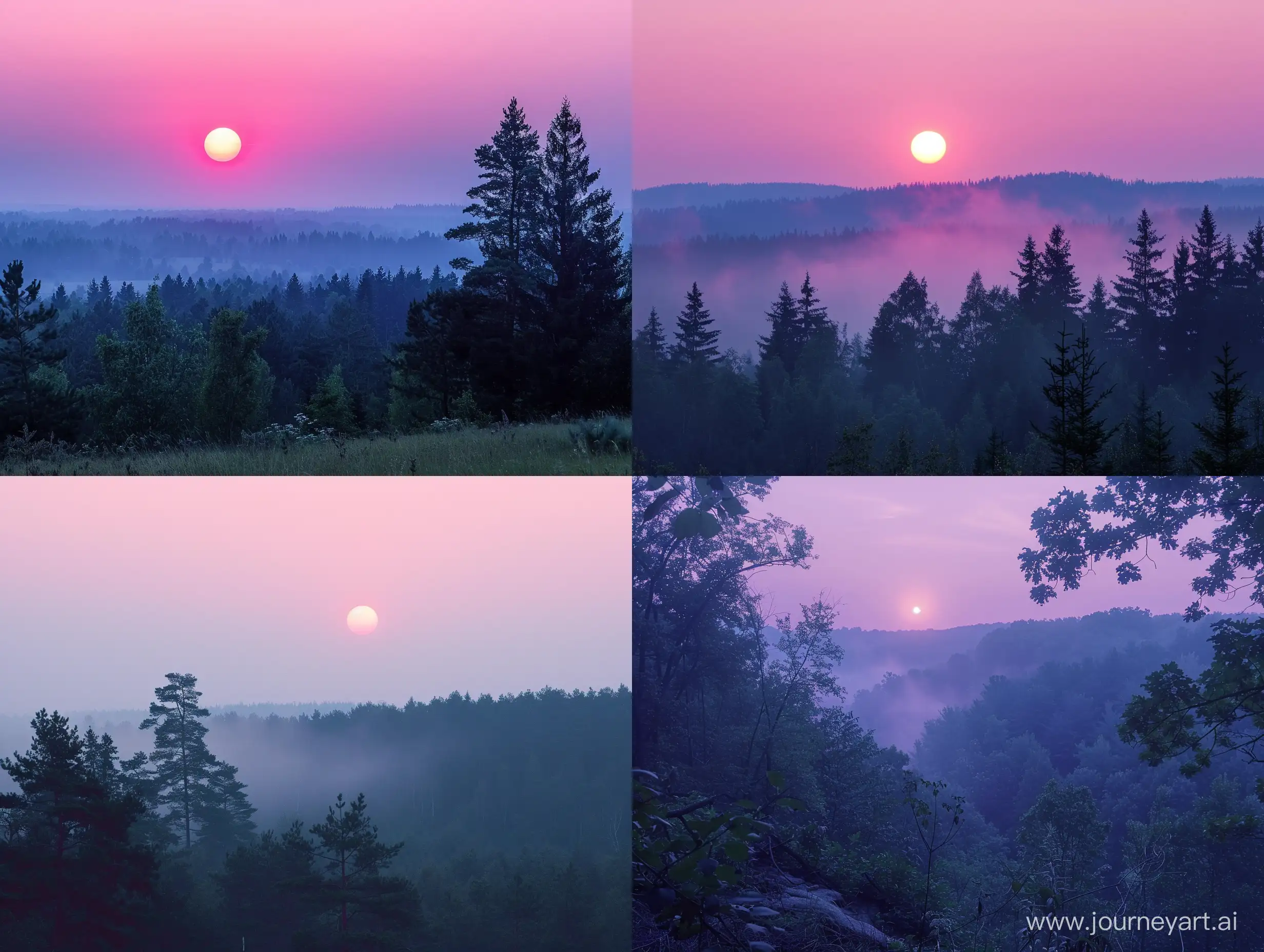 Enchanting-Forest-Sunrise-Natures-Awakening-Beauty