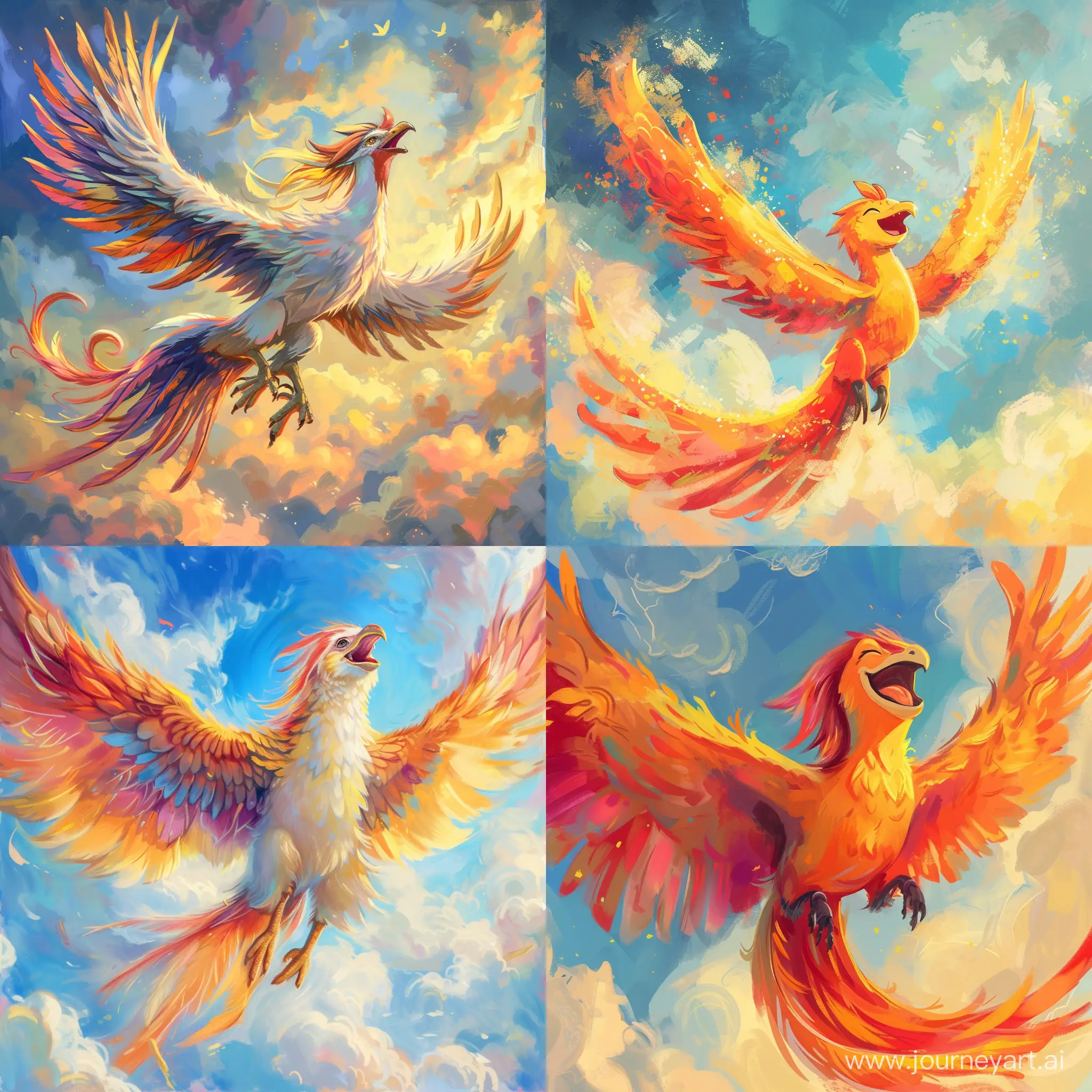 Joyful-Phoenix-Soaring-into-the-Colorful-Skies-after-Nirvana