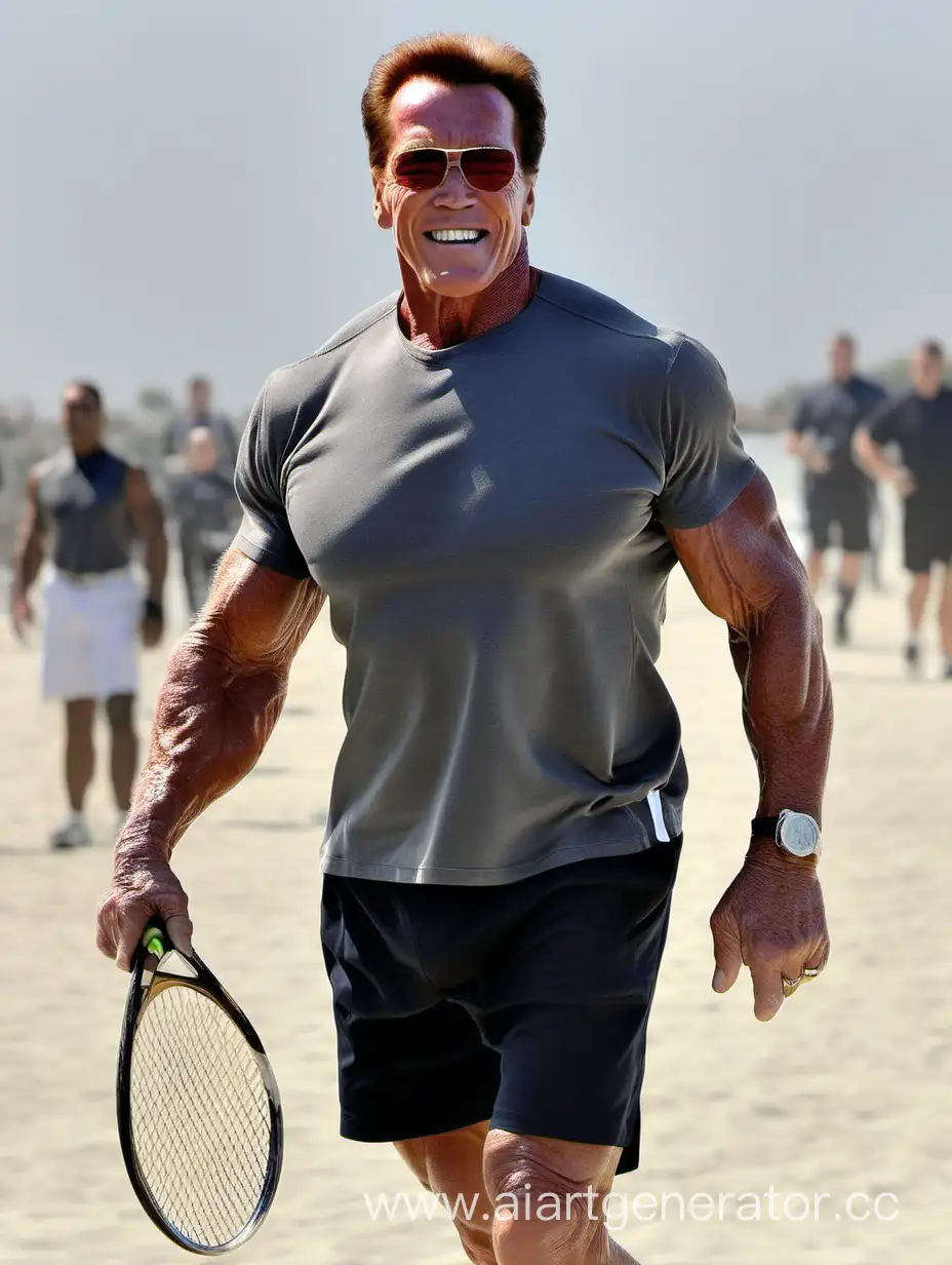 Arnold Schwarzenegger is engaged in sports.
