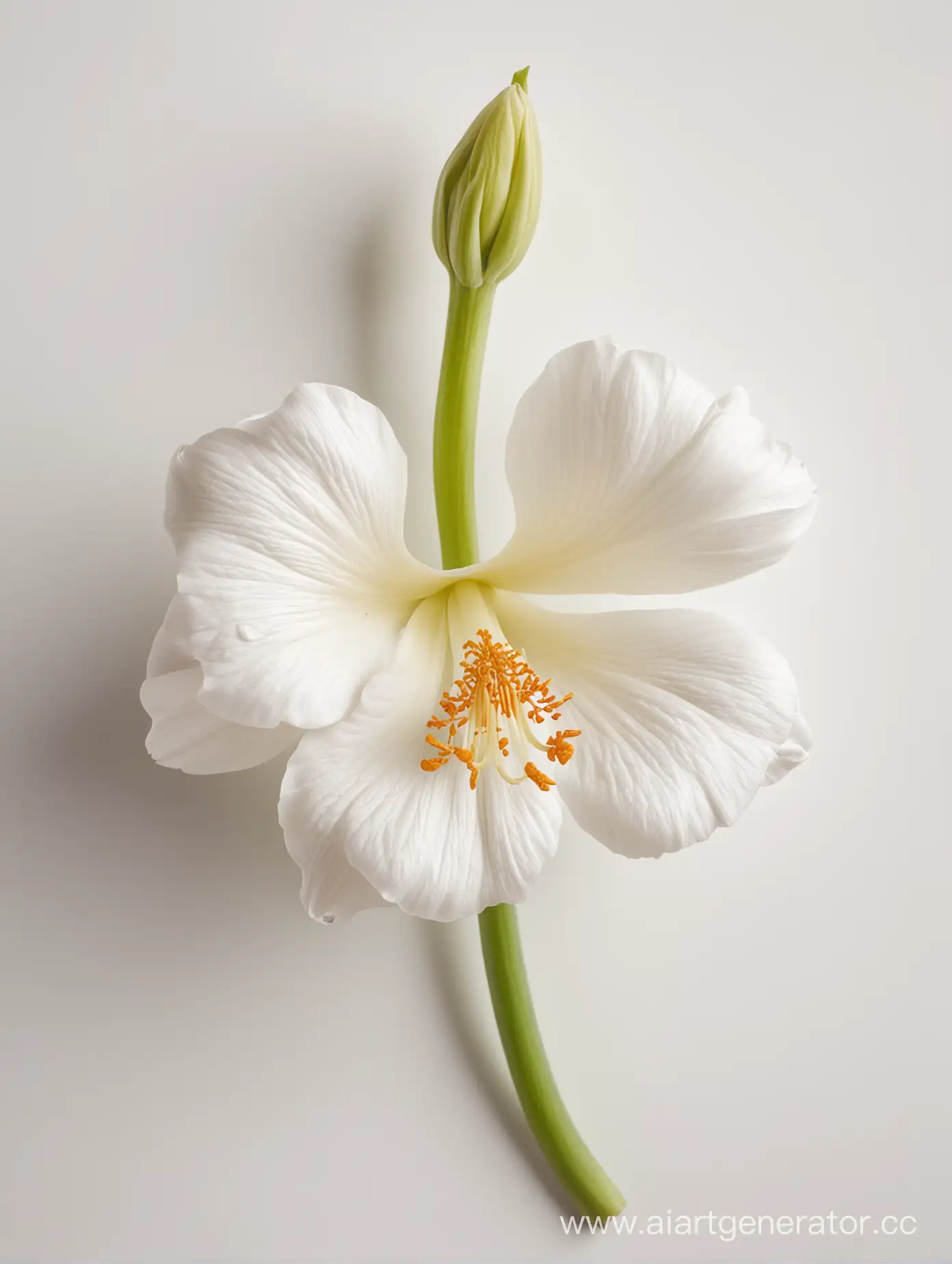 Amarnath flower on WHITE background