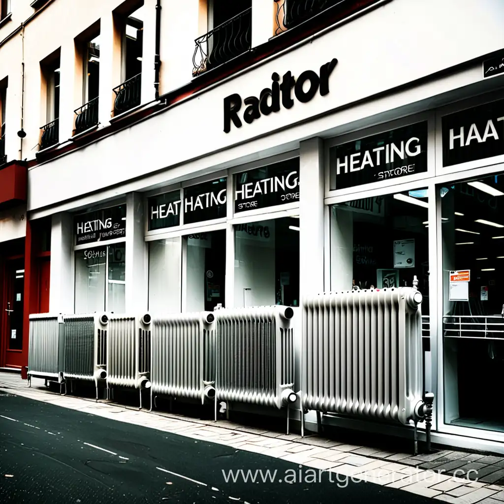 фотография магазина радиаторов отопления с улицы