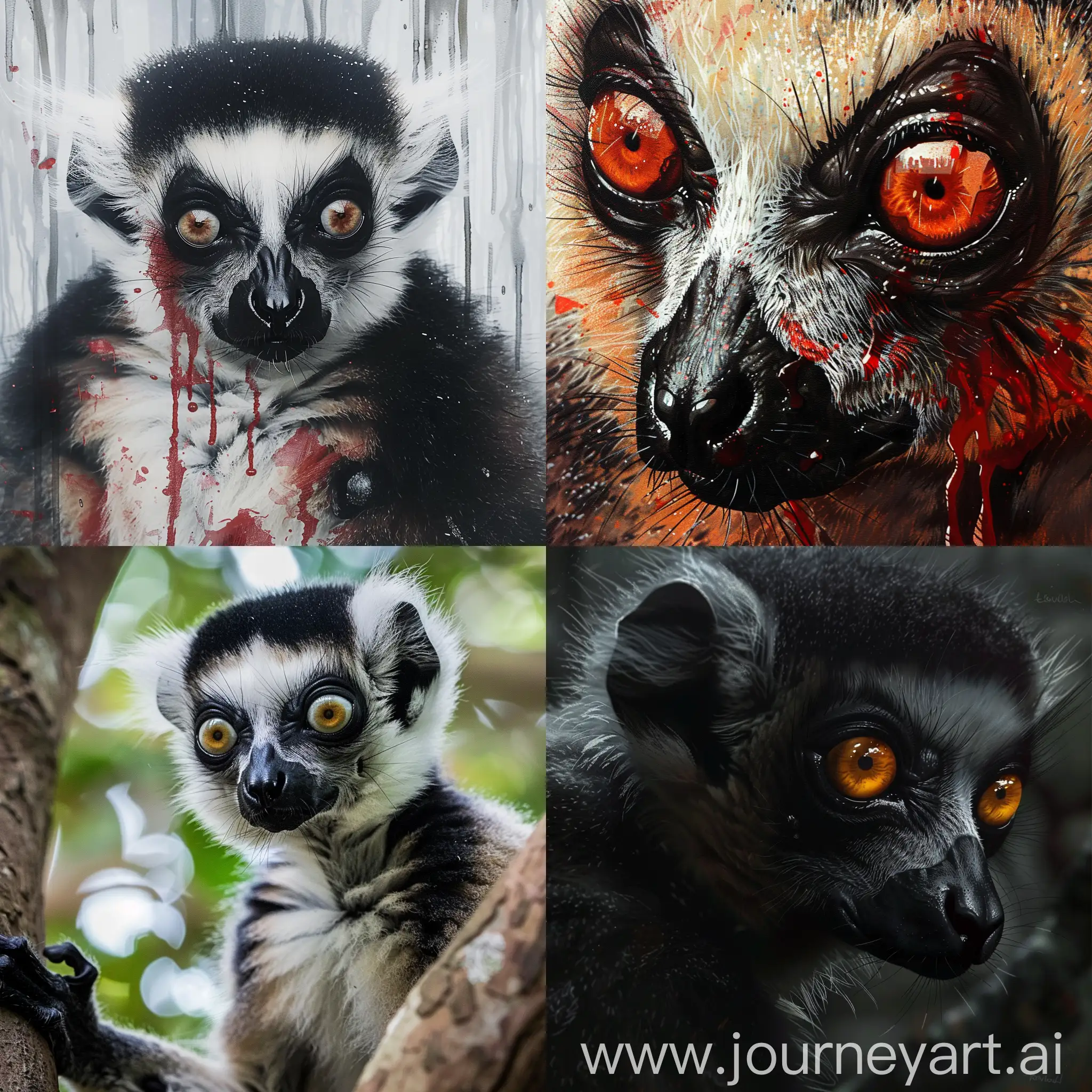 Lemur-Killer-Predator-Portrait