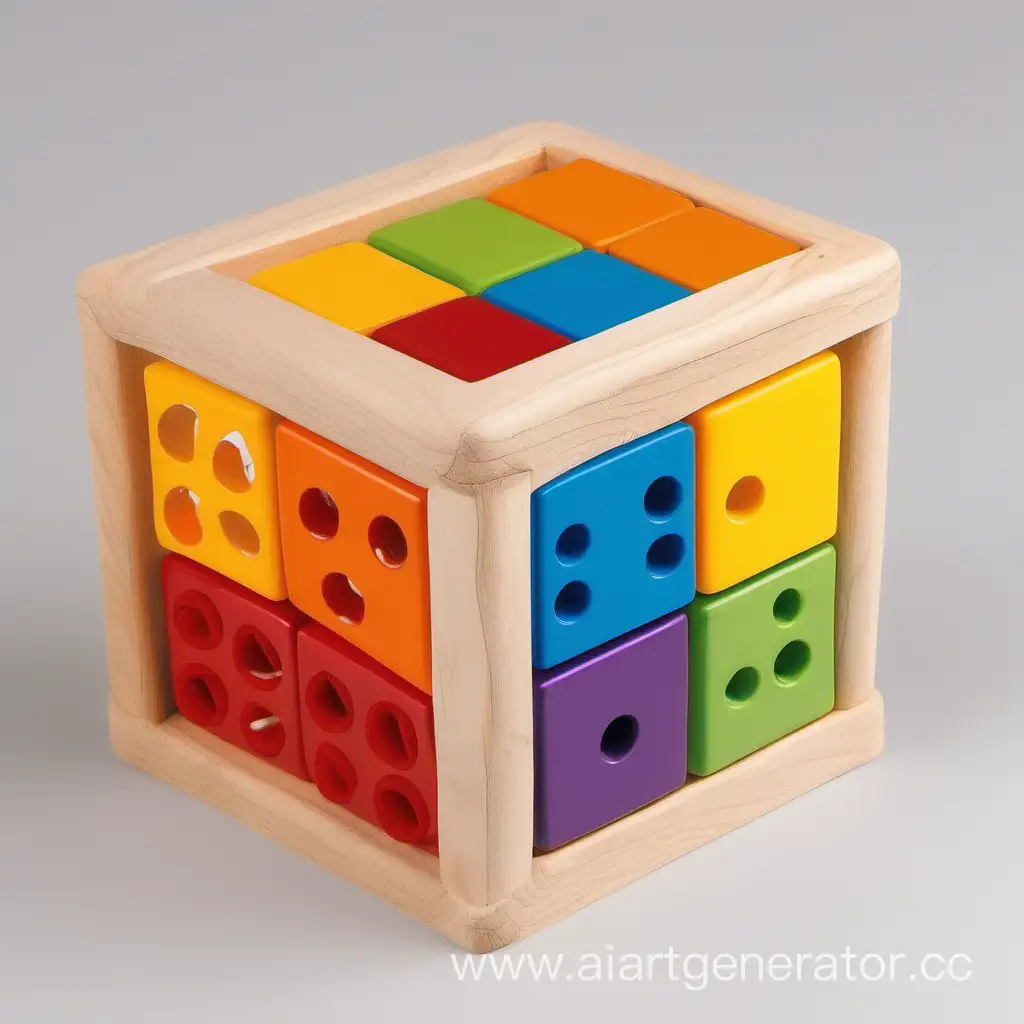 Multifunctional-Educational-Cube-for-Child-Development
