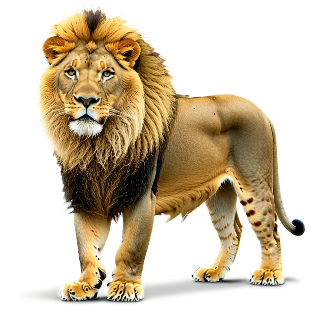 Majestic-Lion-PNG-A-HighQuality-Image-for-Versatile-Online-Usage