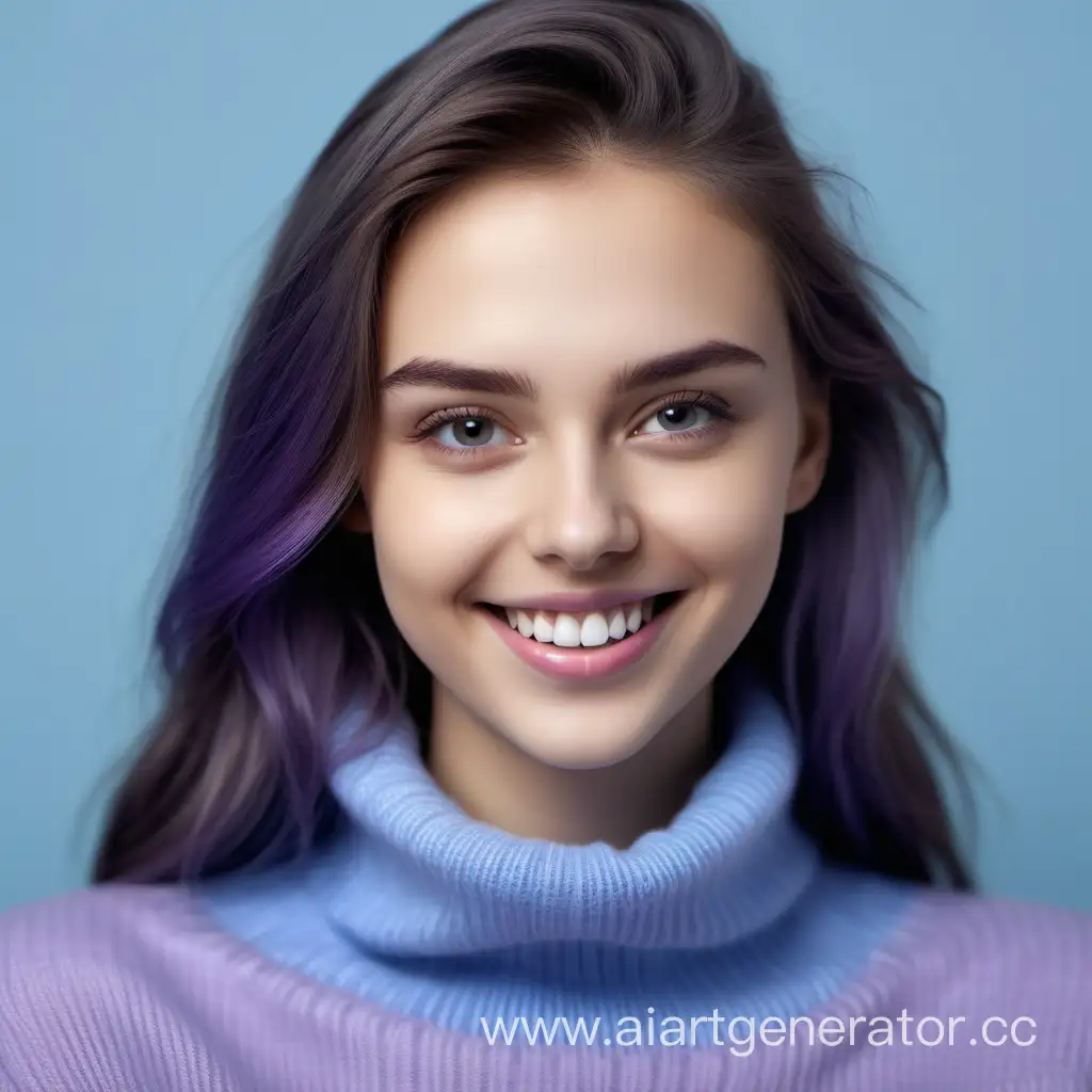 Natural-Smiling-Young-Woman-in-Sweater-for-Dental-Promotions