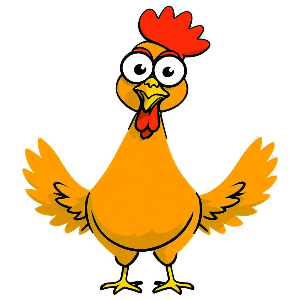 Crispy-Delight-A-PNG-Cartoon-Illustration-of-Fried-Chicken