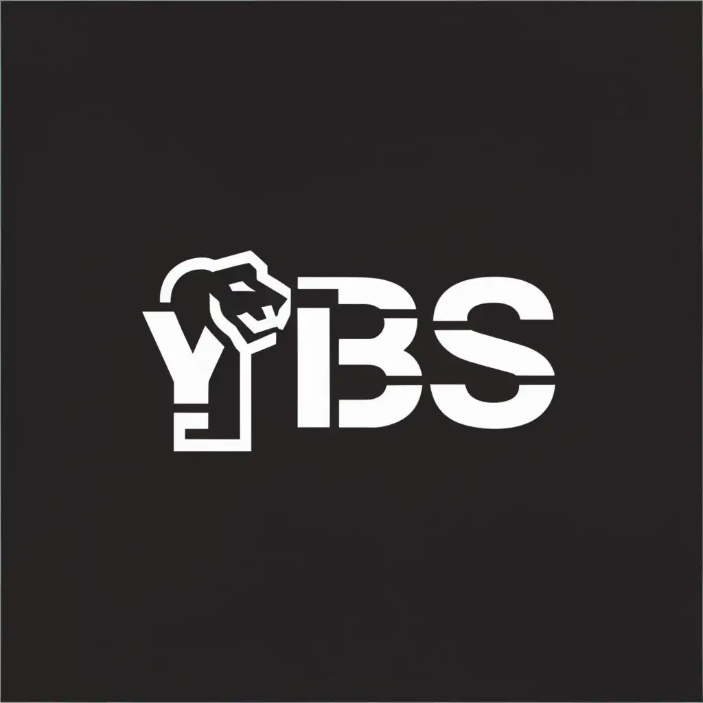 a logo design,with the text "YOUNGBOISS", main symbol:YBS,Moderate,clear background