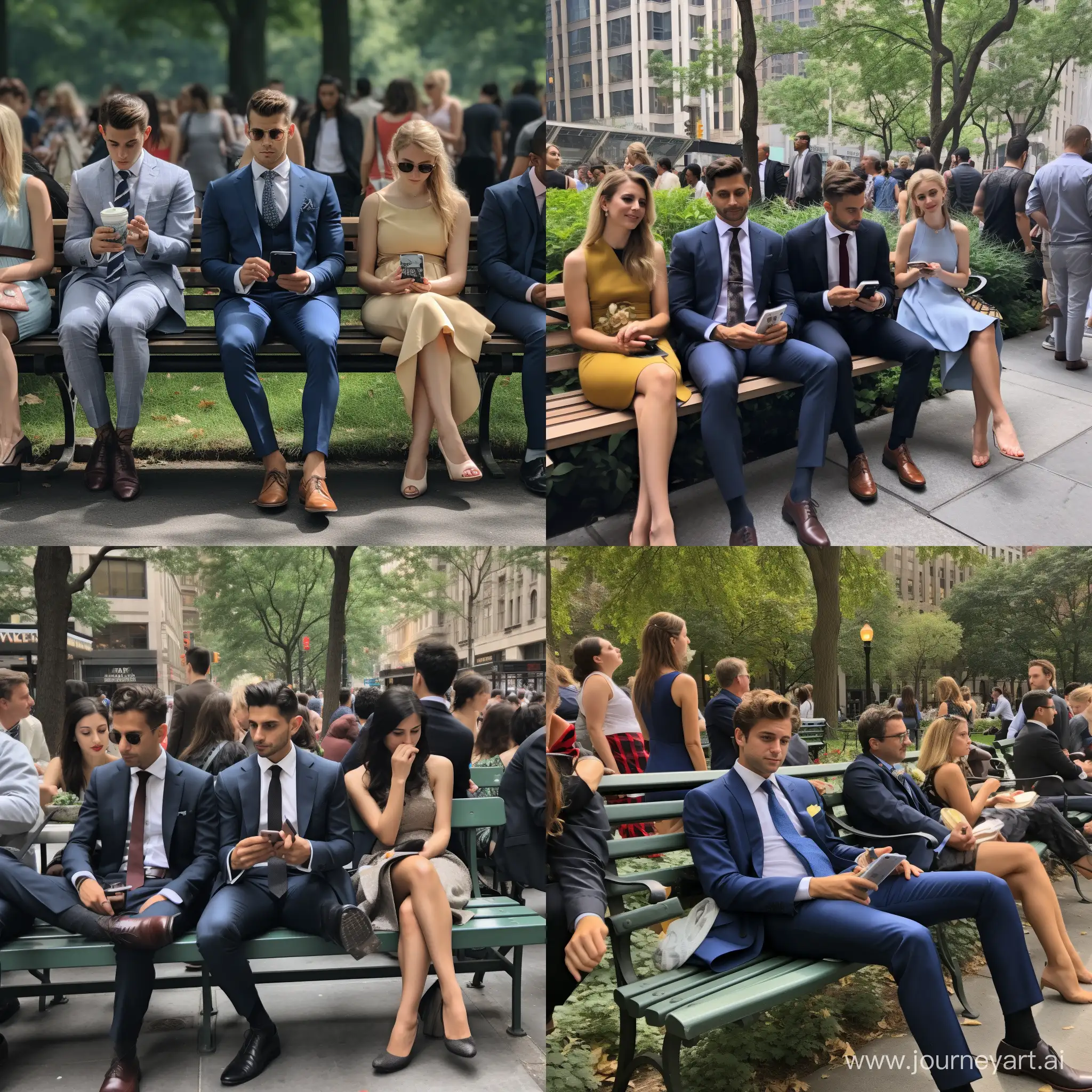 phone photo of a man sitting on a bench with his family at a wedding in New York posted to reddit in 2019