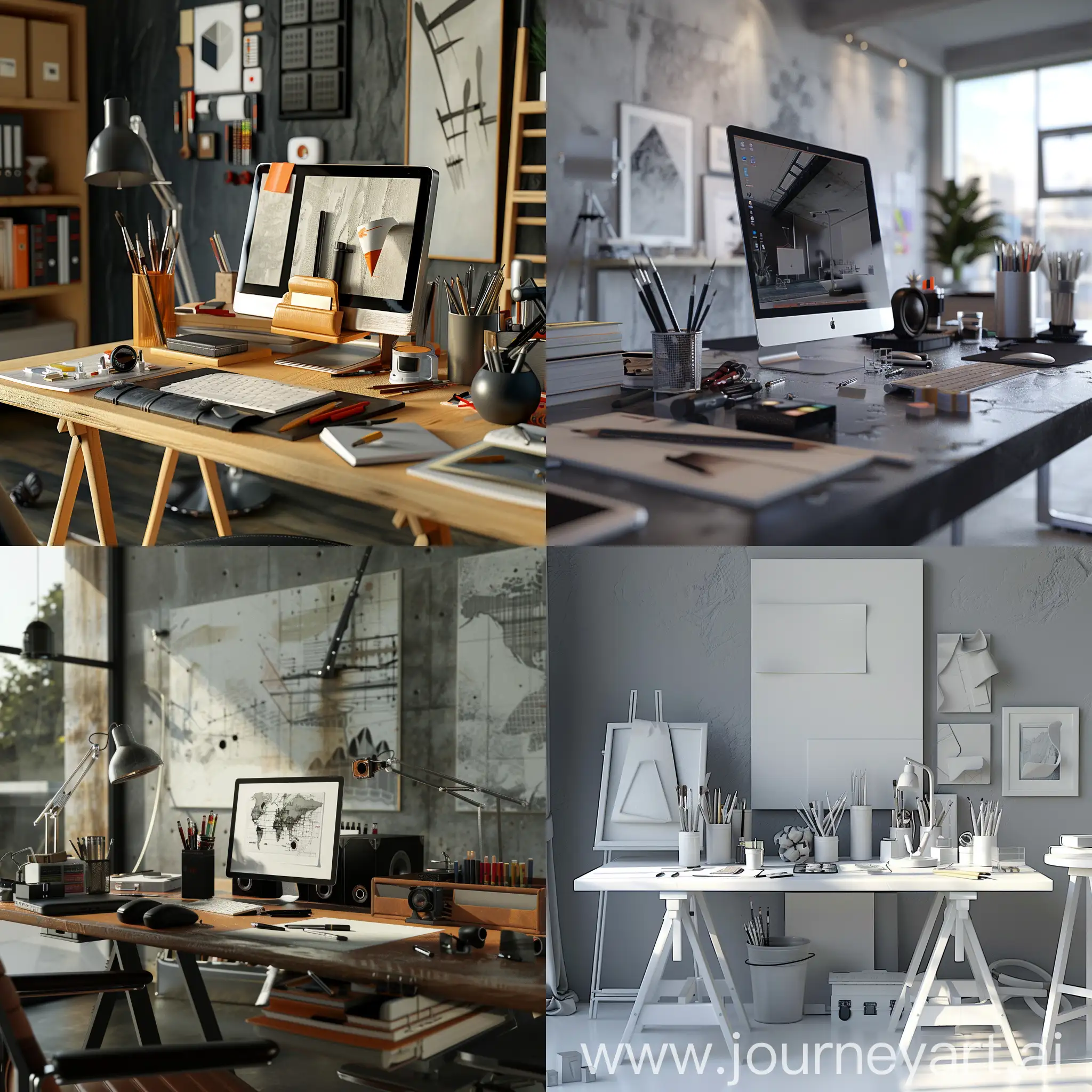 Architects-Workspace-Elegant-3D-Artist-Desk-Setup