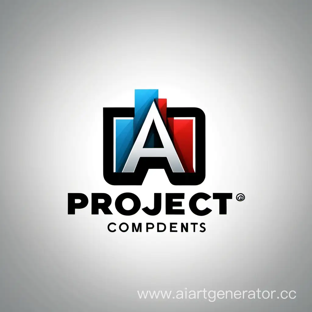make me a logo for a site selling PC components called project a